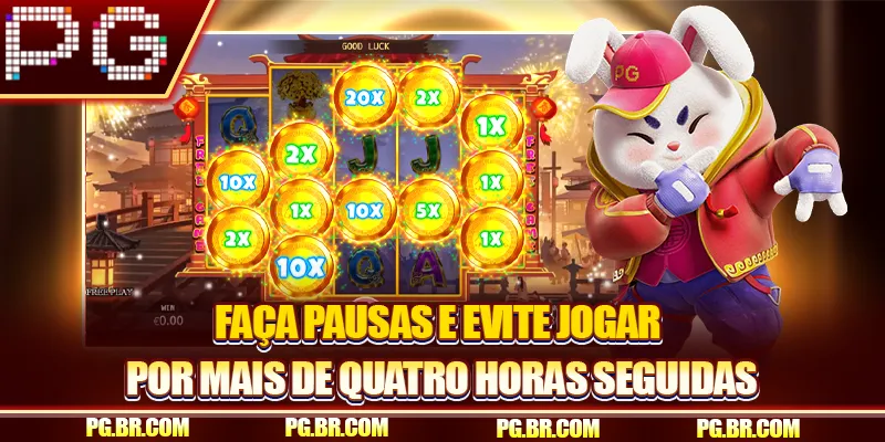 Faça pausas e evite jogar por mais de quatro horas seguidas