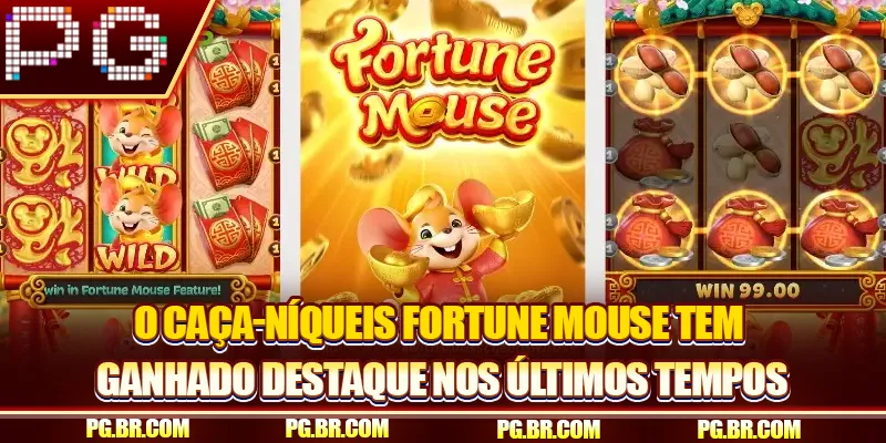 O caça-níqueis Fortune Mouse tem ganhado destaque nos últimos tempos