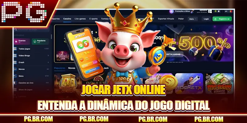 Jogar JetX online acompanha rodadas rápidas com multiplicador visual